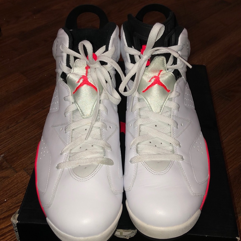 Air Jordan 6 Retro “Infrared” (White) (2014)